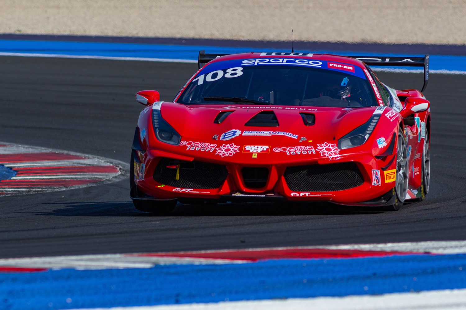 filippo bencivenni campionato gt cup ferrari best lap 2024